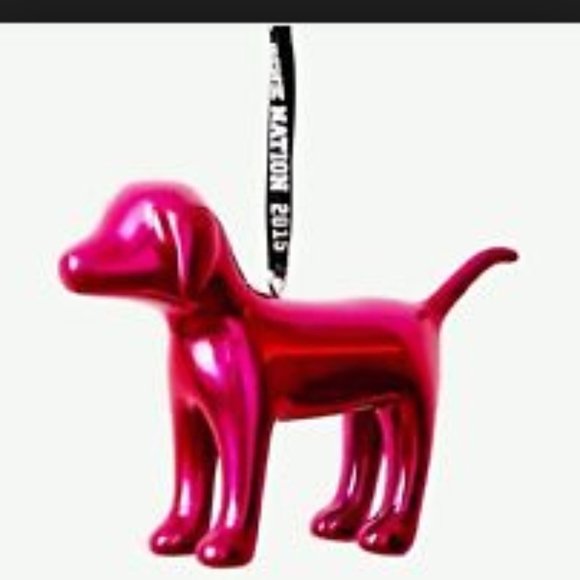 PINK Victoria's Secret Accessories - 2015 RARE VS PINK Mini dog ornament